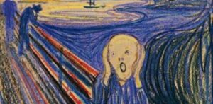 el grito de Munch, pintura
